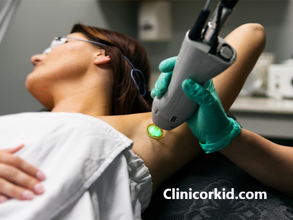 هزینه لیزر دائمی موهای بدن کلینیک ارکید